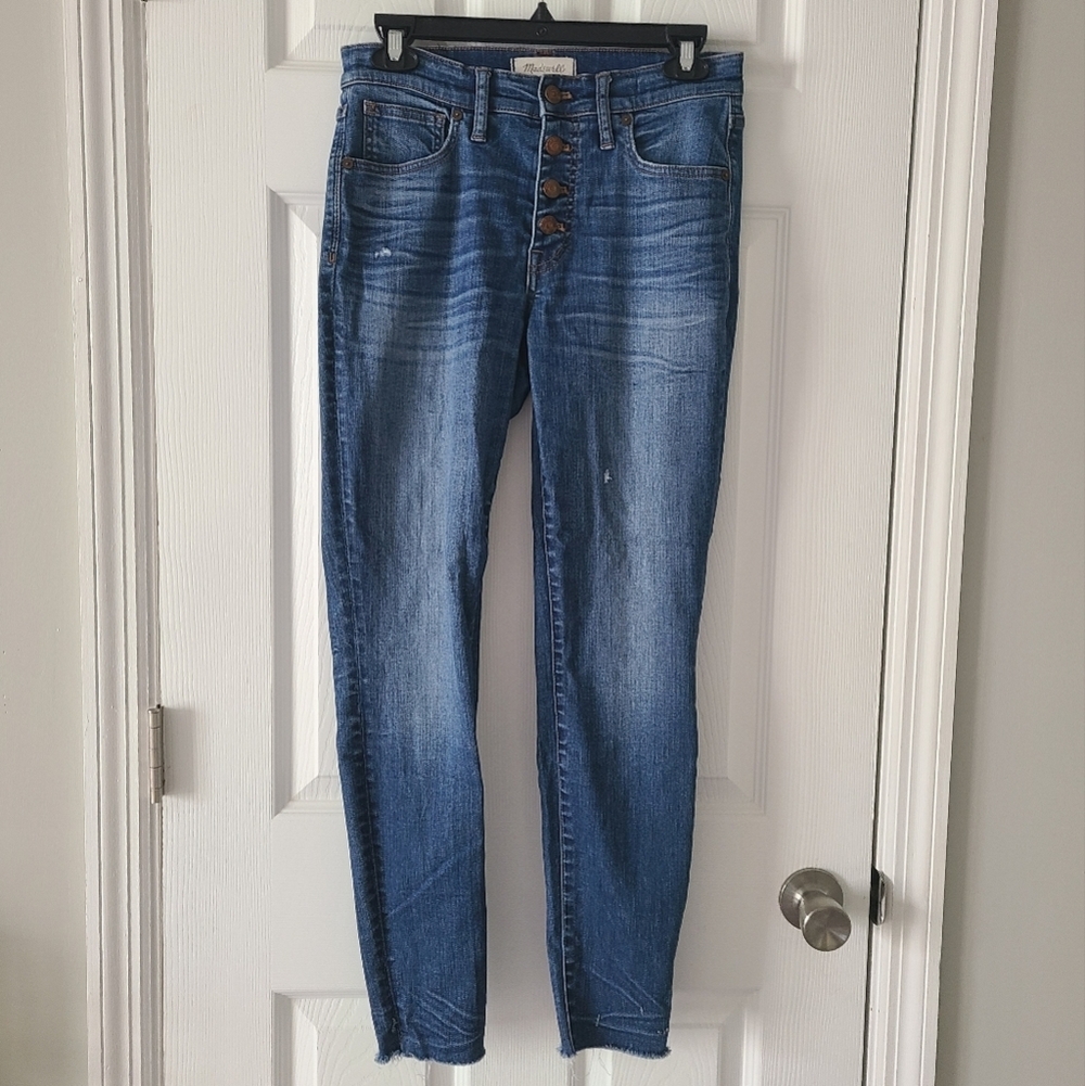 Madewell 9" High Rise Skinny Jeans